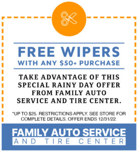 Free Windshield Wipers Coupon