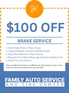 brake service coupon