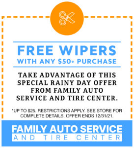 Free Windshield Wipers Coupon