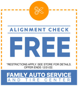 Free Wheel Alignment Check Savings Coupon