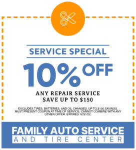 10% Off Repair Service Coupon