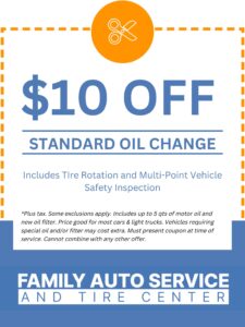 standard oil change coupon